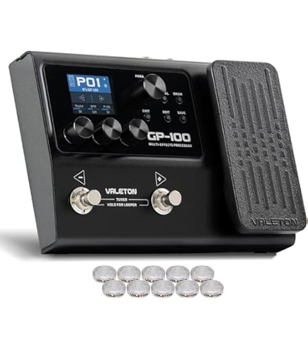 Amazon.com: Valeton GP-100 Guitar Bass Amp Modeling IR Cabinets